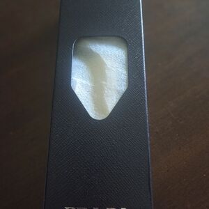 Prada Black Textured Eyewear Case